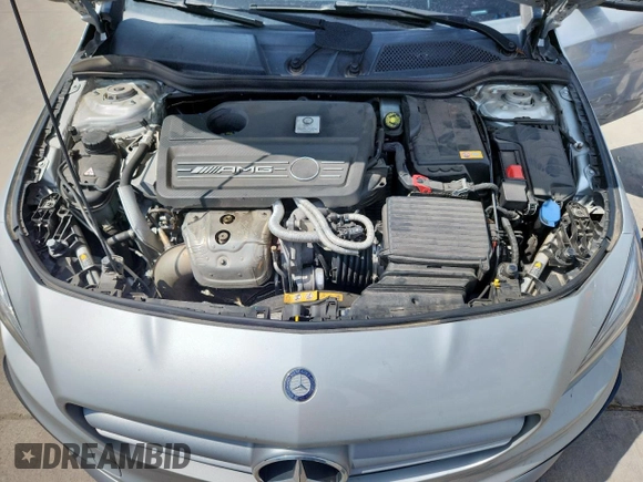 2014 Mercedes-Benz CLA 45 AMG with VIN WDDSJ5CB5EN082095, listed as a Copart auction lot 61476765 with 85,129 mi miles and Salvage title. Bid and sale history available at DreamBid. Image 11.