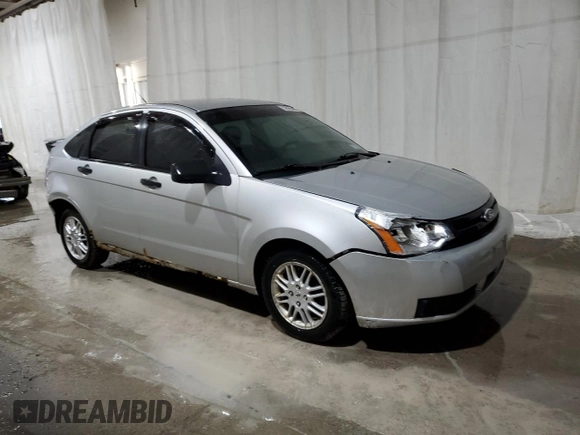 2011 Ford Focus SE with VIN 1FAHP3FN1BW204041, listed as a Copart auction lot 52955405 with 181,475 mi miles and Salvage Title. Bid and sale history available at carsss.com. Image 4.