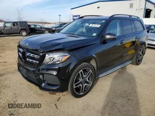 2018 Mercedes-Benz GLS with VIN 4JGDF7DE1JB001240, listed as a Copart auction lot 79772773 with 62,220 mi miles. Bid and sale history available at carsss.com. Image 1.