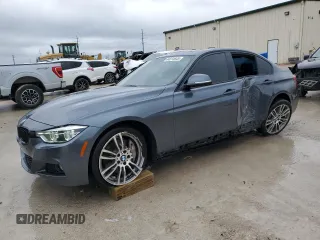 2017 BMW 3 Series 340i xDrive with VIN WBA8B7G3XHNU38218, listed as a Copart auction lot 44814645 with 94,319 mi miles and Salvage title. Bid and sale history available at DreamBid. Image 1.
