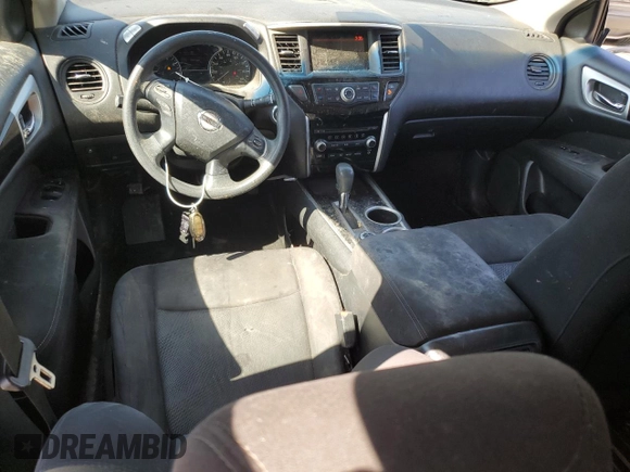 2016 Nissan Pathfinder Platinum with VIN 5N1AR2MM7GC650645, listed as a Copart auction lot 55783425 with 152,320 mi miles and Salvage title. Bid and sale history available at DreamBid. Image 8.
