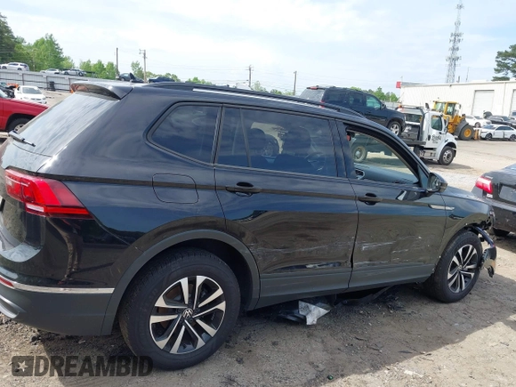 2023 Volkswagen Tiguan S with VIN 3VVRB7AX6PM108735, listed as a IAAI auction lot 42108217 with 13,279 mi miles and . Bid and sale history available at DreamBid. Image 13.