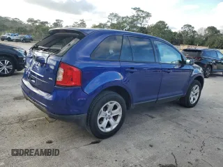 2014 Ford Edge SEL with VIN 2FMDK3JC5EBA91581, listed as a Copart auction lot 46367775 with 155,734 mi miles and Salvage Title. Bid and sale history available at carsss.com. Image 3.