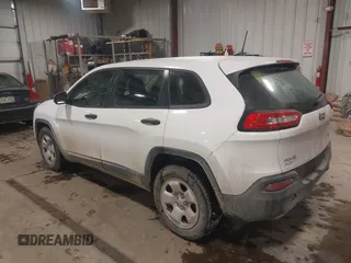 2016 Jeep Cherokee Sport with VIN 1C4PJMAS0GW254799, listed as a IAAI auction lot 41582436 with 140,471 mi miles and . Bid and sale history available at DreamBid. Image 3.