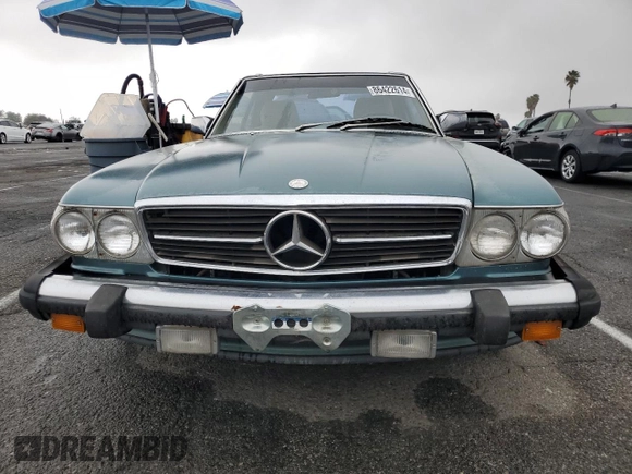 1989 Mercedes-Benz 560 SL с VIN WDBBA48D7KA100368, выставлен на аукционе Copart как лот 86422614 с пробегом 171 003 миль миль и Чистый • Clean title. История ставок и продаж доступна на DreamBid. Изображение 5.