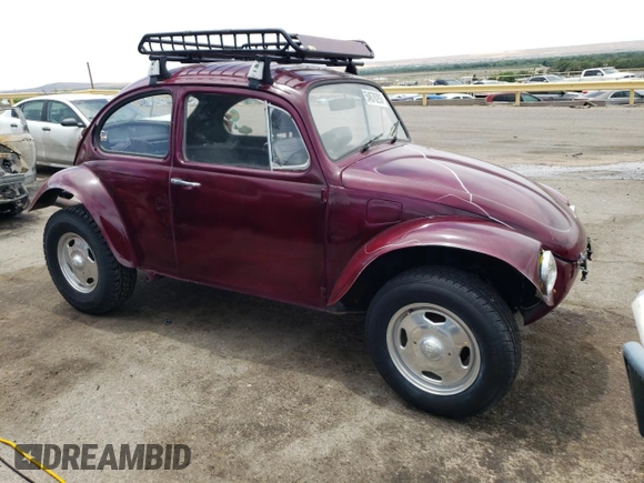 1971 Volkswagen Beetle with VIN 1112101750, listed as a Copart auction lot 54676293 with 850,328 mi miles and Salvage Title. Bid and sale history available at DreamBid. Image 4.