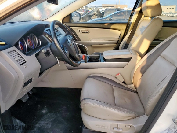 2012 Mazda CX-9 Grand Touring with VIN JM3TB2DA0C0346096, listed as a Copart auction lot 46475155 with 155,253 mi miles and Salvage Title. Bid and sale history available at carsss.com. Image 7.