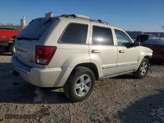 2007 Jeep Grand Cherokee Limited with VIN 1J8HR58P37C701690, listed as a Copart auction lot 42464075 with 148,145 mi miles and Salvage Title. Bid and sale history available at carsss.com. Image 3.