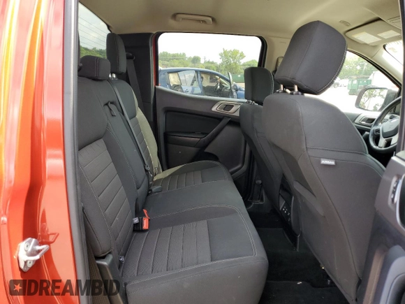 2019 Ford Ranger XL with VIN 1FTER4FH7KLB06687, listed as a Copart auction lot 64516165 with 42,288 mi miles and Salvage title. Bid and sale history available at DreamBid. Image 10.
