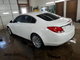2011 Buick Regal CXL RL1 with VIN W04GN5EC1B1029918, listed as a Copart auction lot 71782234 with 128,500 mi miles and Salvage Title. Bid and sale history available at carsss.com. Image 2.