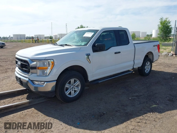 2021 Ford F-150 XL with VIN 1FTFX1E84MKE55115, listed as a IAAI auction lot 42081695 with 115,219 mi miles and . Bid and sale history available at DreamBid. Image 2.