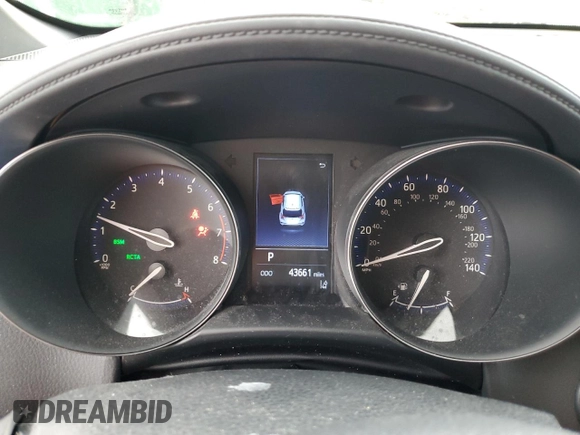 2019 Toyota C-HR XLE with VIN NMTKHMBX8KR084750, listed as a Copart auction lot 47681295 with 43,661 mi miles and Non Repairable. Bid and sale history available at carsss.com. Image 9.