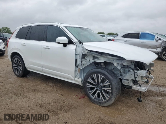 2022 Volvo XC90 Momentum with VIN YV4102PK1N1811232, listed as a Copart auction lot 57705035 with 62,070 mi miles and Salvage title. Bid and sale history available at DreamBid. Image 4.