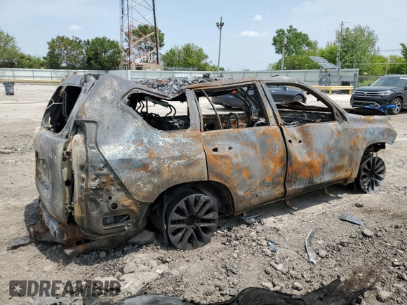 2017 Lexus GX 460 z VIN JTJBM7FX7H5166814, wystawiony jako Copart lot #59491665 z przebiegiem Nie podano mil oraz Nie do naprawy • Non repairable. Historia ofert i sprzedaży dostępna na DreamBid. Obrazek 3.