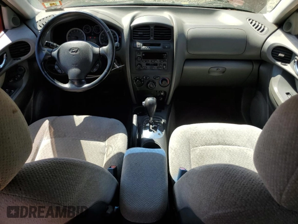 2005 Hyundai Santa Fe GLS with VIN KM8SC73D35U975899, listed as a Copart auction lot 56174615 with 182,798 mi miles and Salvage title. Bid and sale history available at DreamBid. Image 8.