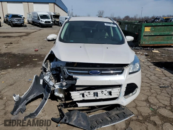 2016 Ford Escape Titanium with VIN 1FMCU0JX3GUB14361, listed as a Copart auction lot 49356585 with 122,409 mi miles and Clean Title. Bid and sale history available at carsss.com. Image 5.