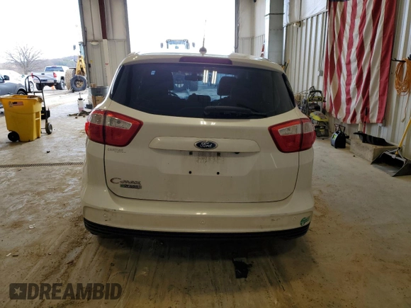 2016 Ford C-Max Energi SEL with VIN 1FADP5CU3GL109284, listed as a Copart auction lot 48447394 with 0 mi miles. Bid and sale history available at carsss.com. Image 6.