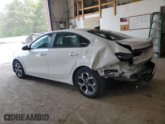 2021 Kia Forte LXS with VIN 3KPF24AD2ME264198, listed as a Copart auction lot 58553735 with 81,153 mi miles and Salvage title. Bid and sale history available at DreamBid. Image 2.
