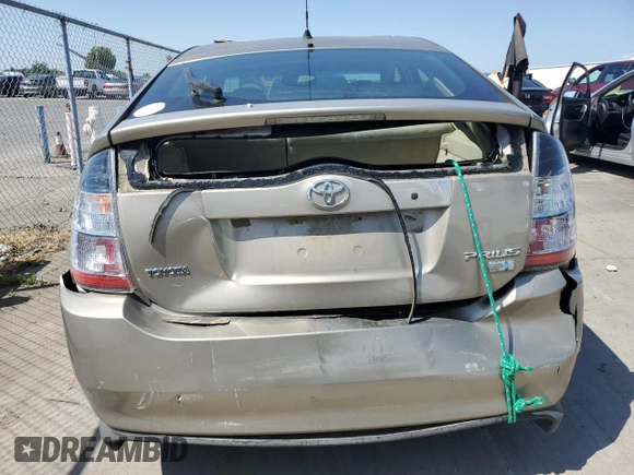 2004 Toyota Prius with VIN JTDKB20U240046047, listed as a Copart auction lot 55205625 with 227,373 mi miles and Salvage Title. Bid and sale history available at DreamBid. Image 6.