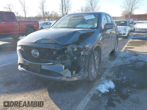 2024 Mazda CX-5 2.5 S Carbon Edition with VIN JM3KFBCL0R0428860, listed as a IAAI auction lot 41230388 with 9,690 mi miles. Bid and sale history available at carsss.com. Image 6.