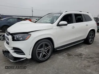 2023 Mercedes-Benz GLS with VIN 4JGFF5KE7PA851971, listed as a Copart auction lot 53091253 with 6,275 mi miles and Salvage Title. Bid and sale history available at carsss.com. Image 1.