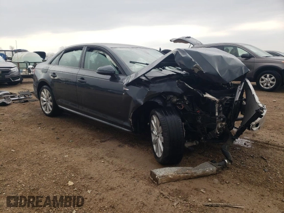 2018 Audi A4 Premium z VIN WAUDNAF46JA193136, wystawiony jako Copart lot #53395105 z przebiegiem Nie podano mil oraz Szkoda całkowita • Salvage title. Historia ofert i sprzedaży dostępna na DreamBid. Obrazek 4.