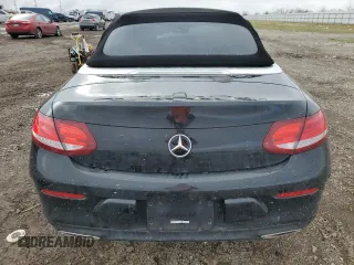 2017 Mercedes-Benz C 300 with VIN WDDWK4JB0HF498145, listed as a Copart auction lot 46093645 with 64,991 mi miles and Salvage Title. Bid and sale history available at DreamBid. Image 6.