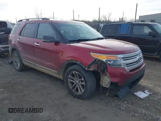 2013 Ford Explorer XLT with VIN 1FM5K7D80DGA33372, listed as a IAAI auction lot 41380497 with 165,784 mi miles and . Bid and sale history available at DreamBid. Image 1.