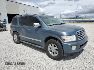 2008 Infiniti QX56 with VIN 5N3AA08C58N906100, listed as a Copart auction lot 51782595 with 268,502 mi miles and Salvage Title. Bid and sale history available at DreamBid. Image 4.