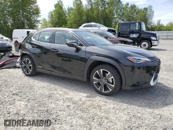 2020 Lexus UX 250h z VIN JTHP9JBH6L2032942, wystawiony jako Copart lot #56675505 z przebiegiem 22 295 mil mil oraz Szkoda całkowita • Salvage title. Historia ofert i sprzedaży dostępna na DreamBid. Obrazek 4.