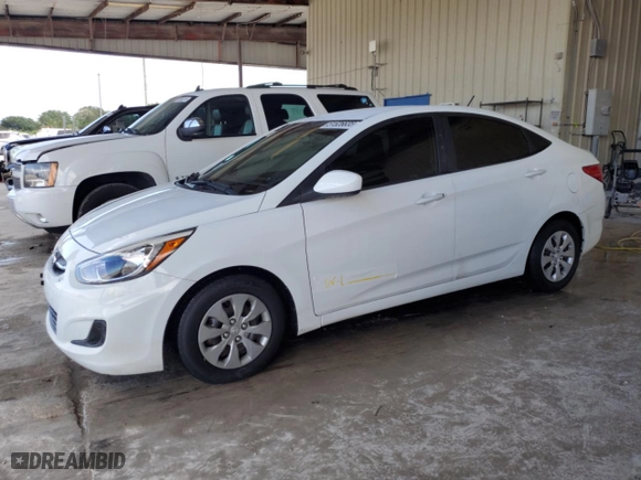 2017 Hyundai Accent SE with VIN KMHCT4AE6HU178954, listed as a Copart auction lot 51526635 with 122,093 mi miles and Salvage Title. Bid and sale history available at carsss.com. Image 1.