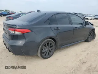 2023 Toyota Corolla SE with VIN 5YFP4MCEXPP156659, listed as a Copart auction lot 51603085 with 35,405 mi miles and Salvage Title. Bid and sale history available at DreamBid. Image 3.