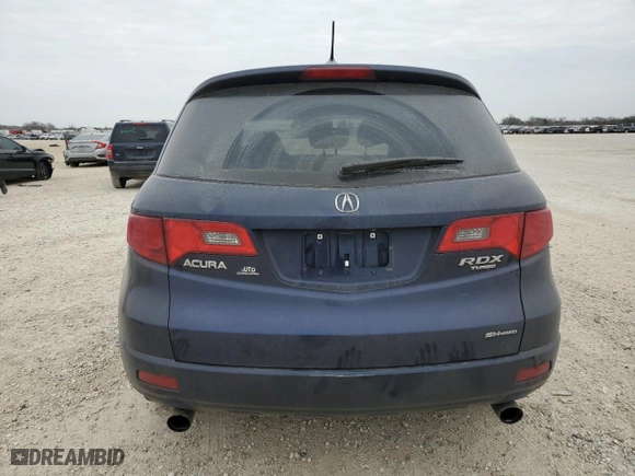 2009 Acura RDX Tech Pkg with VIN 5J8TB18519A004144, listed as a Copart auction lot 46339565 with 116,054 mi miles and Salvage Title. Bid and sale history available at carsss.com. Image 6.