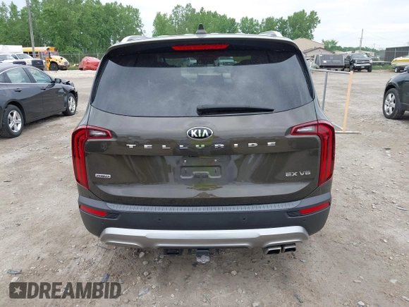 2020 Kia Telluride EX z VIN 5XYP3DHC6LG091463, wystawiony jako IAAI lot #42530329 z przebiegiem 69 824 mil mil oraz . Historia ofert i sprzedaży dostępna na DreamBid. Obrazek 16.