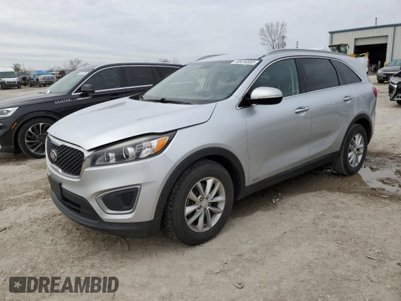 2016 Kia Sorento LX with VIN 5XYPGDA31GG010485, listed as a Copart auction lot 50416555 with 151,997 mi miles and Salvage Title. Bid and sale history available at DreamBid. Image 1.