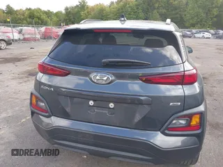 2021 Hyundai Kona SEL Plus with VIN KM8K6CAA4MU722212, listed as a IAAI auction lot 40393002 with 37,964 mi miles. Bid and sale history available at carsss.com. Image 17.