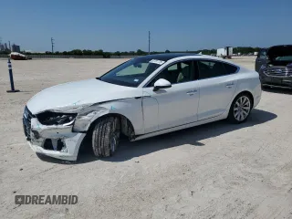 2018 Audi A5 Sportback Premium Plus z VIN WAUBNCF55JA098546, wystawiony jako Copart lot #52731175 z przebiegiem 39 029 mil mil oraz Szkoda całkowita • Salvage title. Historia ofert i sprzedaży dostępna na DreamBid. Obrazek 1.