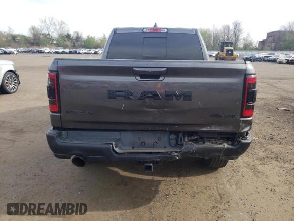 2020 Ram 1500 Rebel with VIN 1C6SRFLT5LN154225, listed as a Copart auction lot 53859515 with 88,907 mi miles and Salvage title. Bid and sale history available at DreamBid. Image 6.