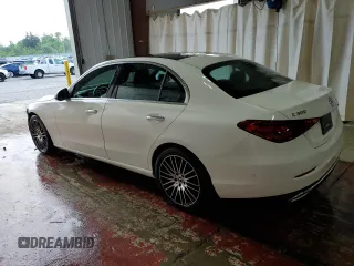 2024 Mercedes-Benz C 300 with VIN W1KAF4GB8RR186869, listed as a Copart auction lot 60545895 with 24,943 mi miles and Clean title. Bid and sale history available at DreamBid. Image 2.