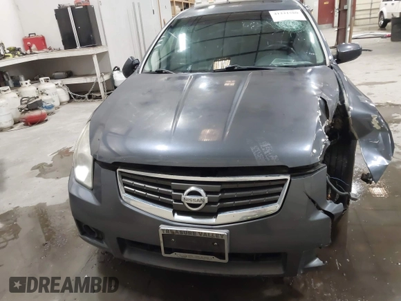 2007 Nissan Maxima 3.5 SE with VIN 1N4BA41E77C804379, listed as a IAAI auction lot 41221580 with 140,792 mi miles. Bid and sale history available at carsss.com. Image 12.