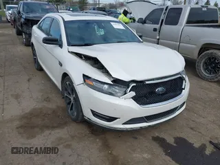 2015 Ford Taurus SHO with VIN 1FAHP2KTXFG163276, listed as a IAAI auction lot 41997881 with 118,380 mi miles and . Bid and sale history available at DreamBid. Image 1.