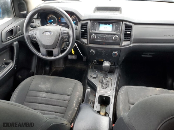 2021 Ford Ranger XL with VIN 1FTER1FH1MLD00407, listed as a Copart auction lot 47432315 with 74,841 mi miles and Salvage Title. Bid and sale history available at carsss.com. Image 8.