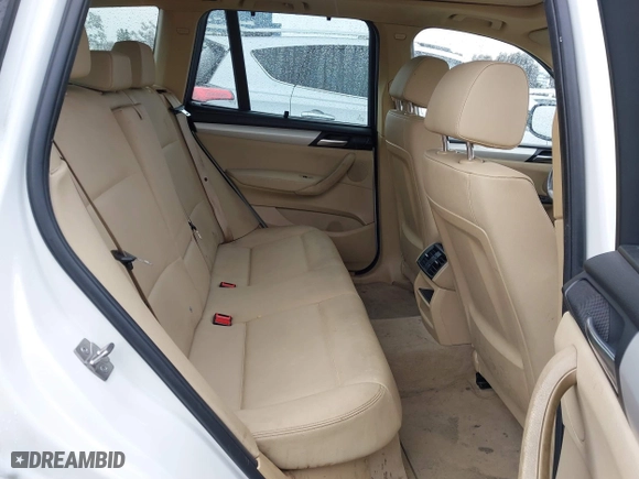 2013 BMW X3 xDrive28i with VIN 5UXWX9C52D0A16547, listed as a IAAI auction lot 41799109 with 118,201 mi miles. Bid and sale history available at carsss.com. Image 8.