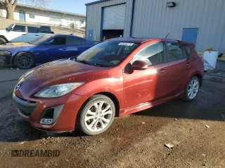 2010 Mazda 3 S Sport with VIN JM1BL1H61A1134008, listed as a Copart auction lot 43695275 with 121,166 mi miles and Salvage Title. Bid and sale history available at DreamBid. Image 1.