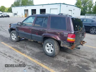 1997 Jeep Grand Cherokee Laredo with VIN 1J4GZ58S0VC708420, listed as a IAAI auction lot 42624603 with Not provided miles and . Bid and sale history available at DreamBid. Image 3.