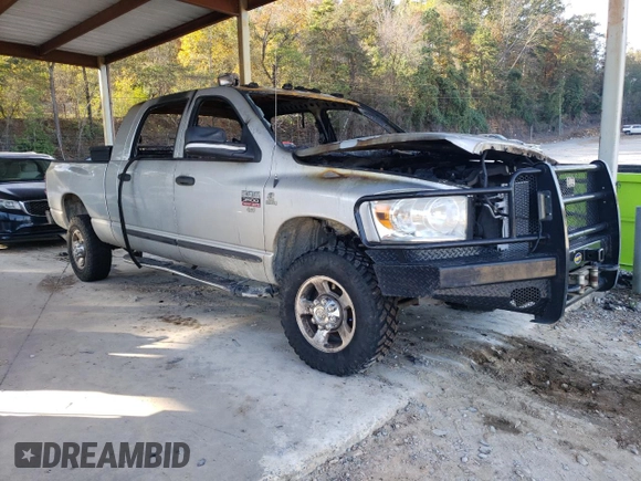 2008 Dodge Ram 3500 SXT with VIN 3D7MX39A38G112217, listed as a Copart auction lot 79241344 with 0 mi miles and Salvage Title. Bid and sale history available at carsss.com. Image 4.
