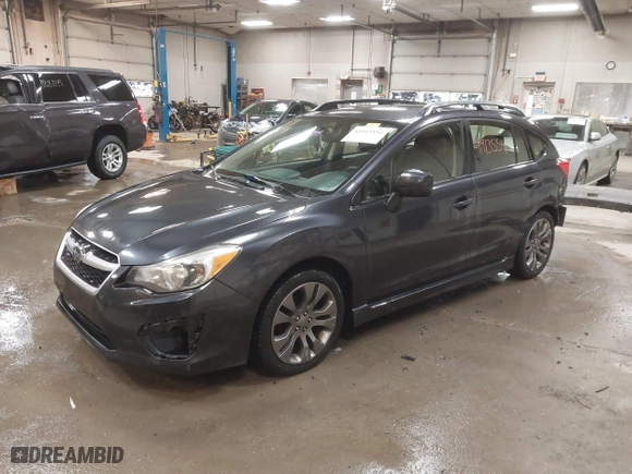 2013 Subaru Impreza Wagon 2.0i Sport Premium with VIN JF1GPAL63D2894768, listed as a IAAI auction lot 41913554 with 79,625 mi miles. Bid and sale history available at carsss.com. Image 18.
