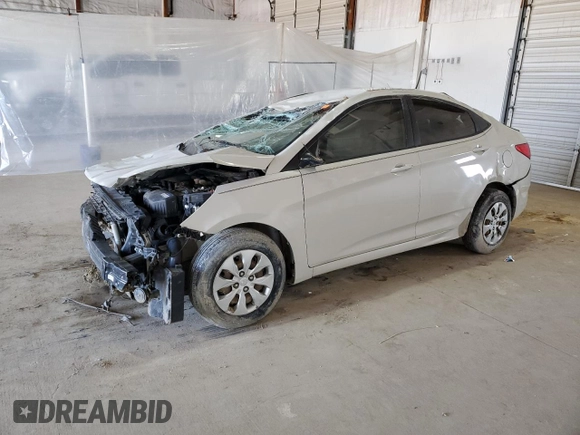 2016 Hyundai Accent SE with VIN KMHCT4AE9GU048603, listed as a Copart auction lot 49574965 with 0 mi miles and Salvage Title. Bid and sale history available at carsss.com. Image 1.
