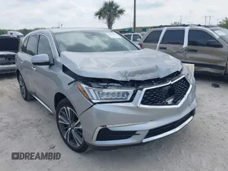 2020 Acura MDX w/Technology Pkg with VIN 5J8YD3H56LL001067, listed as a IAAI auction lot 41866822 with 54,998 mi miles. Bid and sale history available at carsss.com. Image 1.