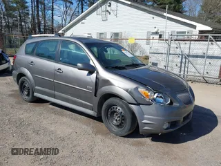 2007 Pontiac Vibe with VIN 5Y2SL65857Z433353, listed as a IAAI auction lot 41829714 with 256,547 mi miles. Bid and sale history available at carsss.com. Image 1.